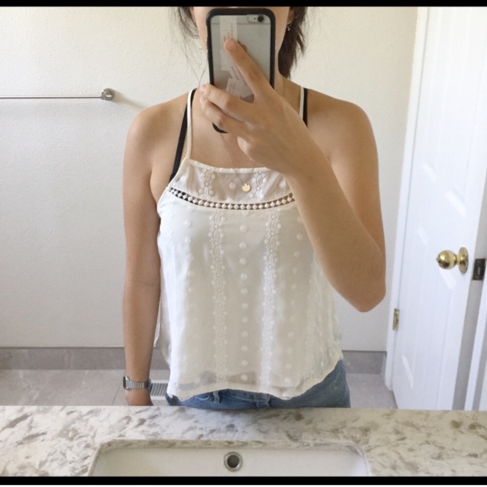 Floral Blouse Halter Top
